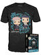 Funko Pop! Tees Animation: Jujutsu Kaisen - Yuji and Aoi (M) - (Männlich) Gekästelt (L)