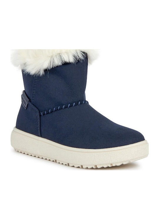 Geox Theleven Παιδικά Μποτάκια Navy Μπλε
