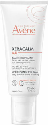 Avene Xeracalm A.d Ενυδατική Κρέμα Σώματος για Ξηρές Επιδερμίδες 200ml