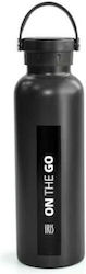 Iris Barcelona Flasche Thermoskanne Auslaufsicher 750ml Schwarz Iris Barcelona Flasche Thermoskanne Auslaufsicher 750ml Schwarz