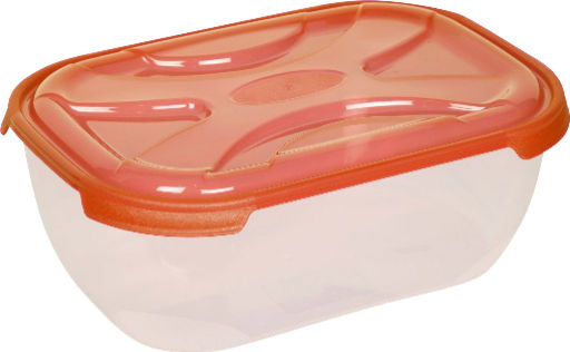Cyclops Fresco Cutie pentru Mâncare Plastic Portocaliu Potrivit pentru Cuptor cu Microunde 3100ml 1buc