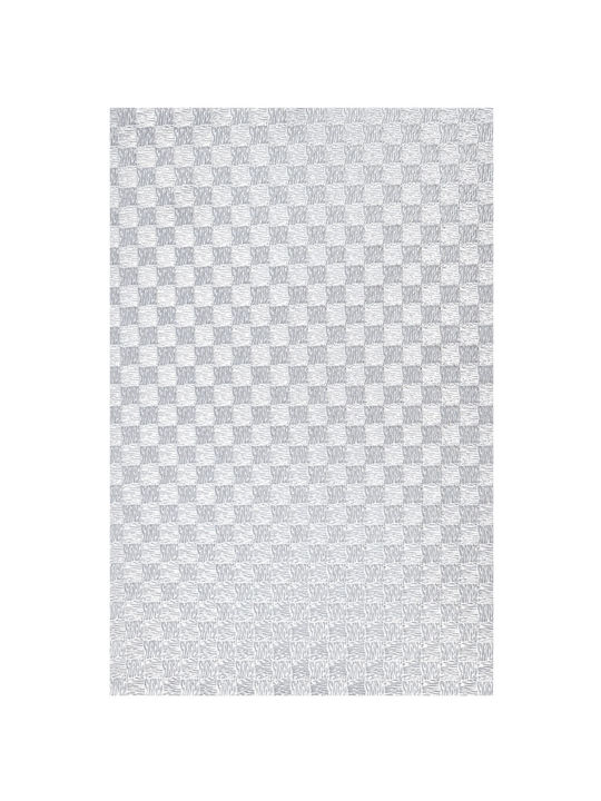 Tpster Placemats Plastic Argintiu 45x30cm 1buc