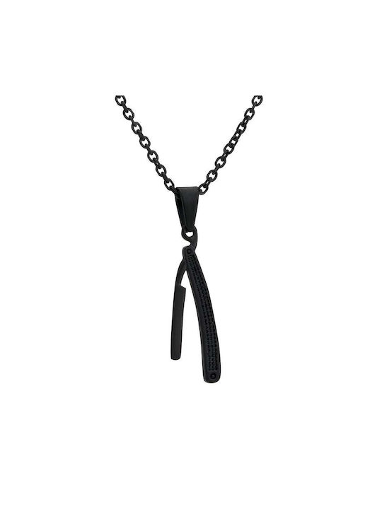 Goldsmith Necklace from Steel Black