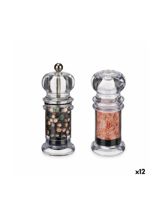 Kinvara Set Salt & Papper Shaker Plastic 2pcs