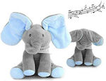 Plüschelefant Βελούδινο mit Sound 28 cm.