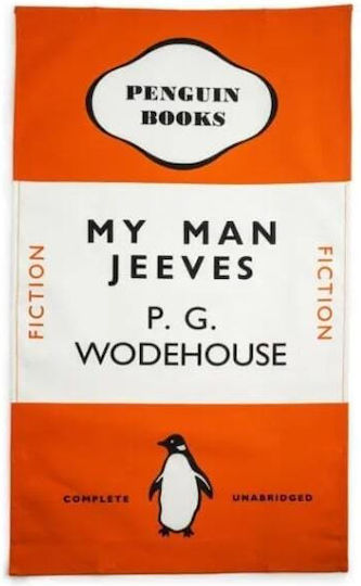 Penguin Tea Towel in Orange Color Penguin Tea Towel in Orange Color