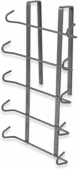 Mug Stand Inox 16x6.5x28.5cm Silver
