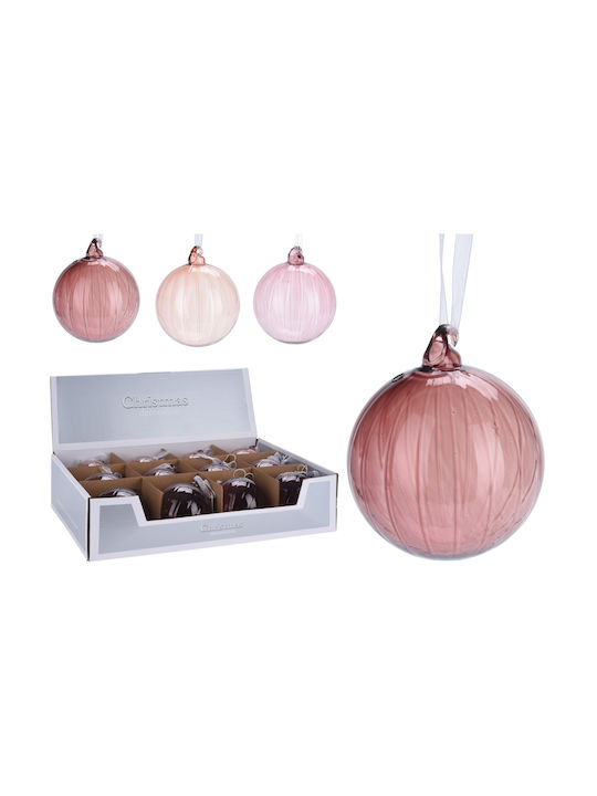 Christmas Ball Ornament Pink