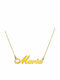 Goldsmith Name from Gold Plated Silver