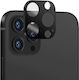 Techsuit Full Προστασία Κάμερας Tempered Glass Μαύρο για το Iphone 12 Pro Max.