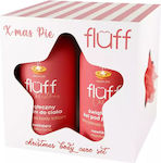 Fluff Fluff-christmas Apple Pie Skin Care Set for Cleaning Body Cleaning with Bubble Bath & Facial Lotion