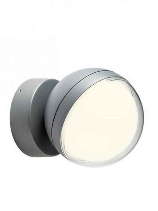 Redo Group Επιτοίχιο Εξωτερικό Φωτιστικό LED IP54 12W με Θερμό Λευκό Φως