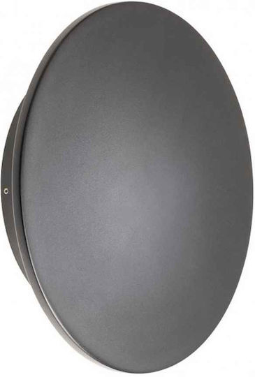 Redo Group Lumină de exterior montată pe perete LED IP54 24W cu Alb Cald Lumină
