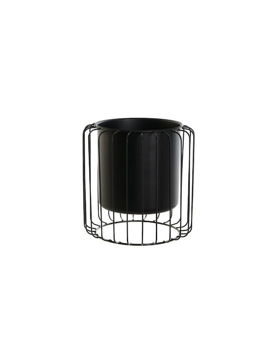 DKD Home Decor Flower Pot 26x26cm Black S3044401