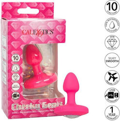 Calexotics Cheeky Gem Анална тапа с вибрация Small Розова
