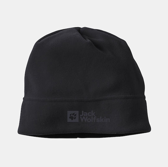 Knitted Fleece - Polar Beanie Cap Black