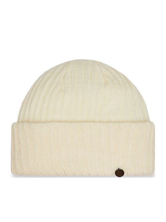Beanie Unisex Beanie Knitted in White color