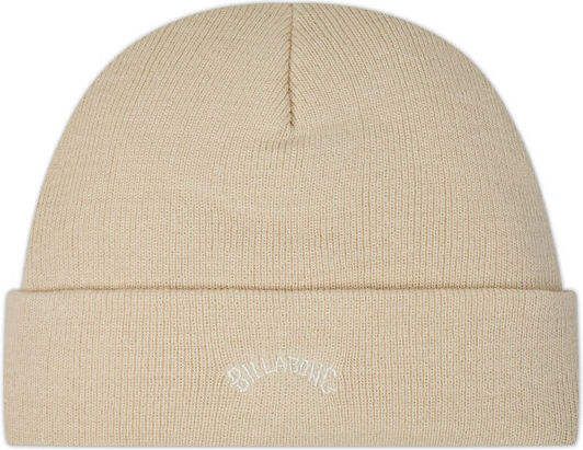 Beanie Unisex Σκούφος Πλεκτός σε Εκρού χρώμα