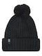 Knitted Beanie Cap Black