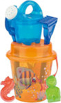 Androni Giocattoli Beach Bucket Set with Accessories Orange 7pcs