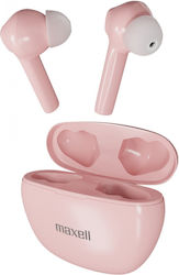 Maxell Dynamic+ In-ear Bluetooth Handsfree Căști cu husă de încărcare Pink