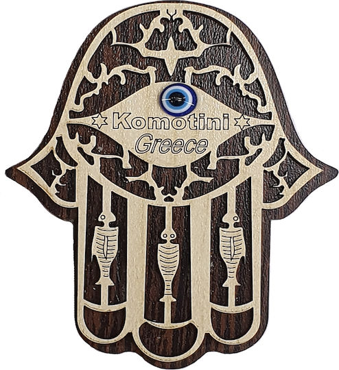 Roloi Komboloi Set of Magnets Wooden 8.5x8.5cm 1pcs