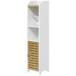 Kleankin Cabinet de baie L18xA20xÎ90cm White