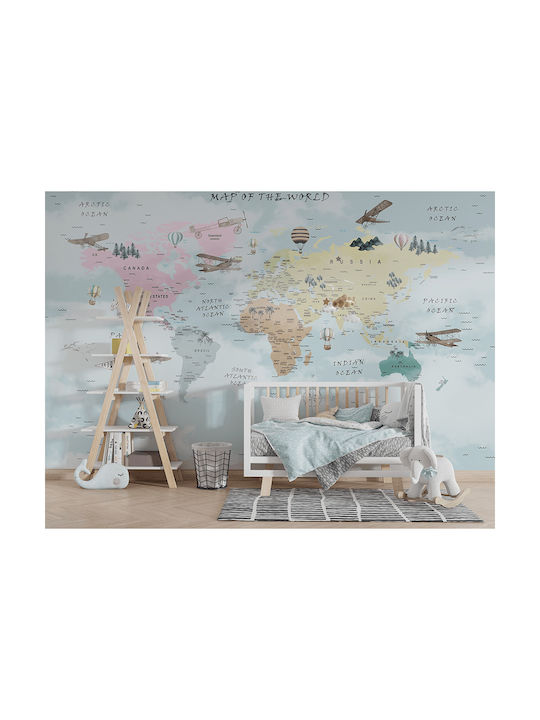 Decoworld Peel & Stick Kids Vinyl Coated Wallpaper