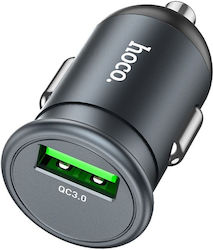 Hoco Încărcător Auto Gri Z43 Încărcare Rapidă cu un Port USB