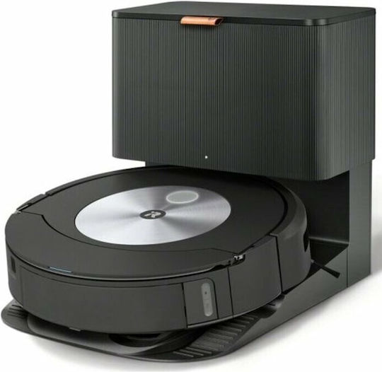 iRobot Roomba Combo j7+ Робот Прахосмукачка за Прахосмукиране & Миене с Картиране и Wi-Fi Черна
