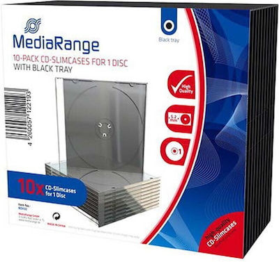 MediaRange Cd CD Box Black