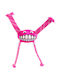 Rogz Dog Toy Rope Large Pink