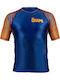 Okami Short Sleeve Shirt ORS125 for Jiu-Jitsu Blue
