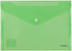 Economix Folder with Button for Paper A3 Green