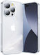 Joyroom For Apple Back Cover Silicon Set cu Geam Transparent (iPhone 14)