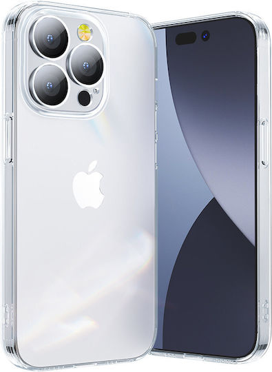 Joyroom For Apple Back Cover Silicon Set cu Geam Transparent (iPhone 14)