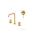 Eurorama Mixing Sink Faucet Gold