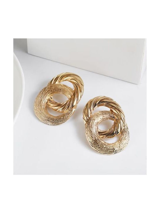 ecarla Earrings Gold Plated