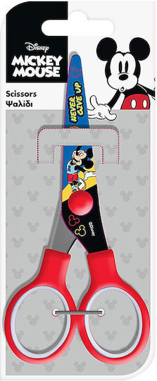 Disney Mickey Scissors for Crafts 13.5cm with Metallic Blade 6pcs