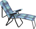 Escape Lounger-Armchair Beach with Recline 7 Slots Black