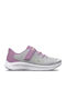 Gps Pursuit 3 Kids Sports Shoes Running with Hoop & Loop Closure Gray
