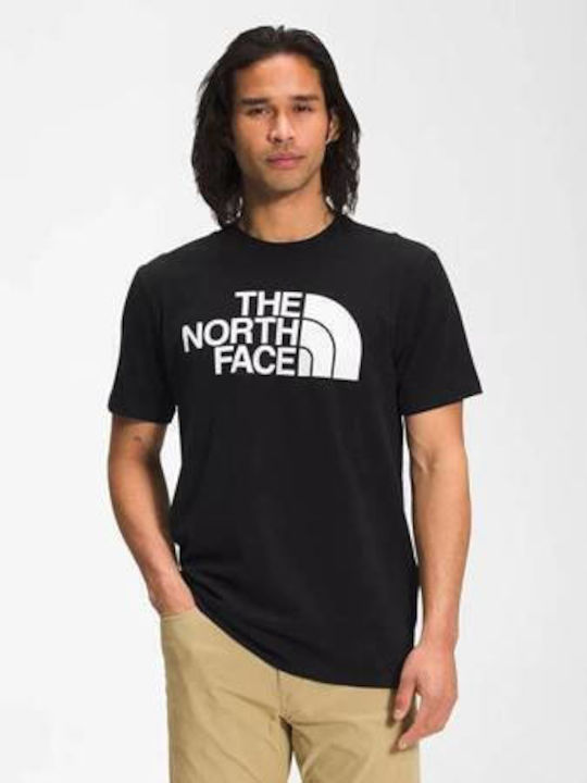 The North Face T-shirt Bărbătesc cu Mânecă Scurtă Negru