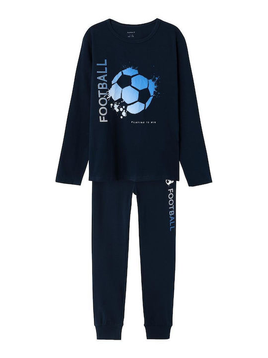Name It Pijama pentru copii De iarnă Dark Sapphire