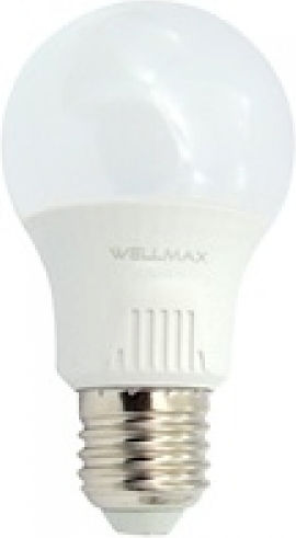 Wellmax LED-Lampe 11W für Fassung E27 und Form A60 Kühles Weiß 1055lm mit Fotokontrolle