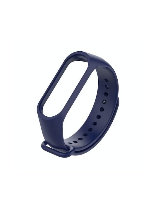 Silicone Strap Navy Blue (Mi Band 3/Mi Smart Band 4)