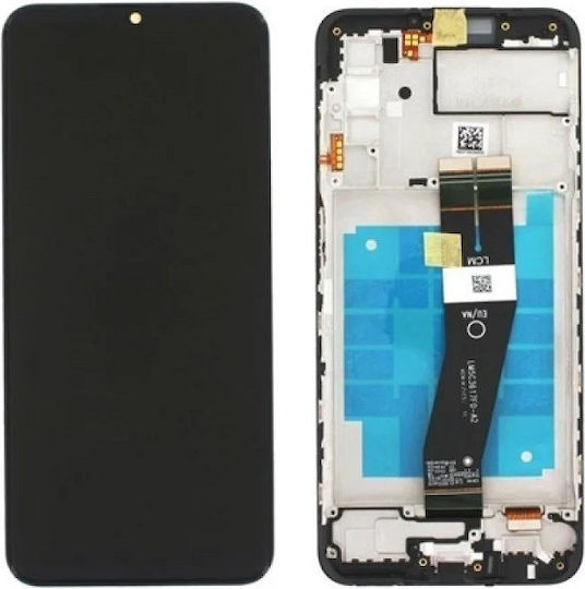 Samsung O ecran cu Mecanism Tactil și Cadru pentru Galaxy A03s (Negru)