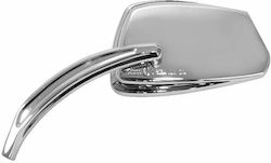 Emgo Motorradspiegel 1Stück Silber