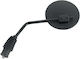 Emgo Motorcycle Mirror 1pcs Black