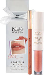 MUA Lip Set Limited Edition Set de machiaj pentru față și corpBuze Heartfelt