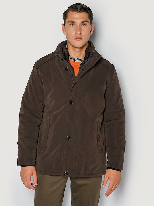 Winter Jacke Brown
